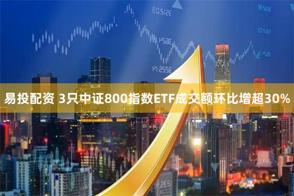 易投配资 3只中证800指数ETF成交额环比增超30%